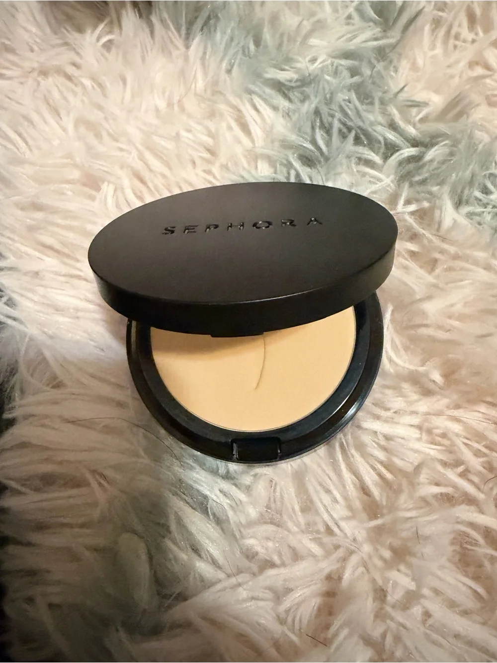 Sephora Matte Pressed Powder Compact - Light Beige
